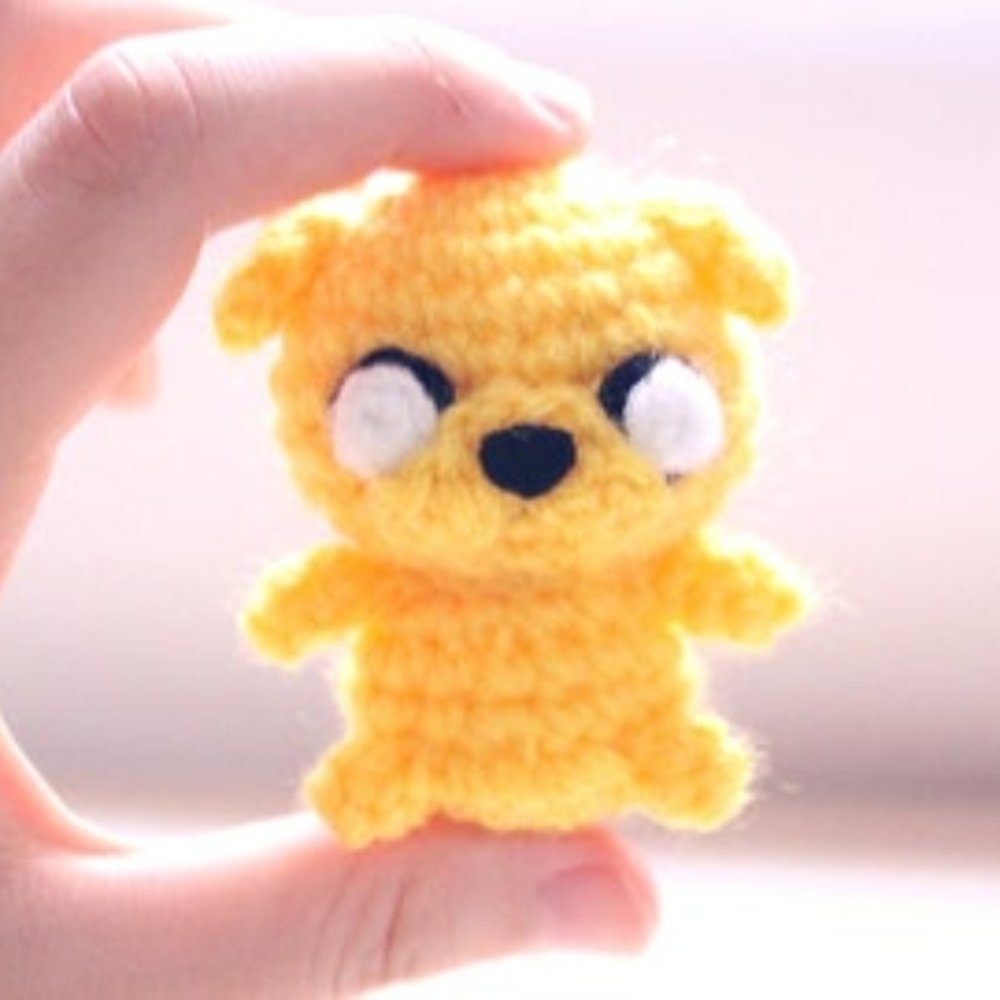Chibi Jake amigurumi - adventure time !